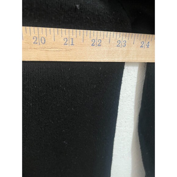 LOFT Womens Plus Black Tunic Sweater Layered Hem Size 16/18 Knit Work Office - Picture 6 of 8